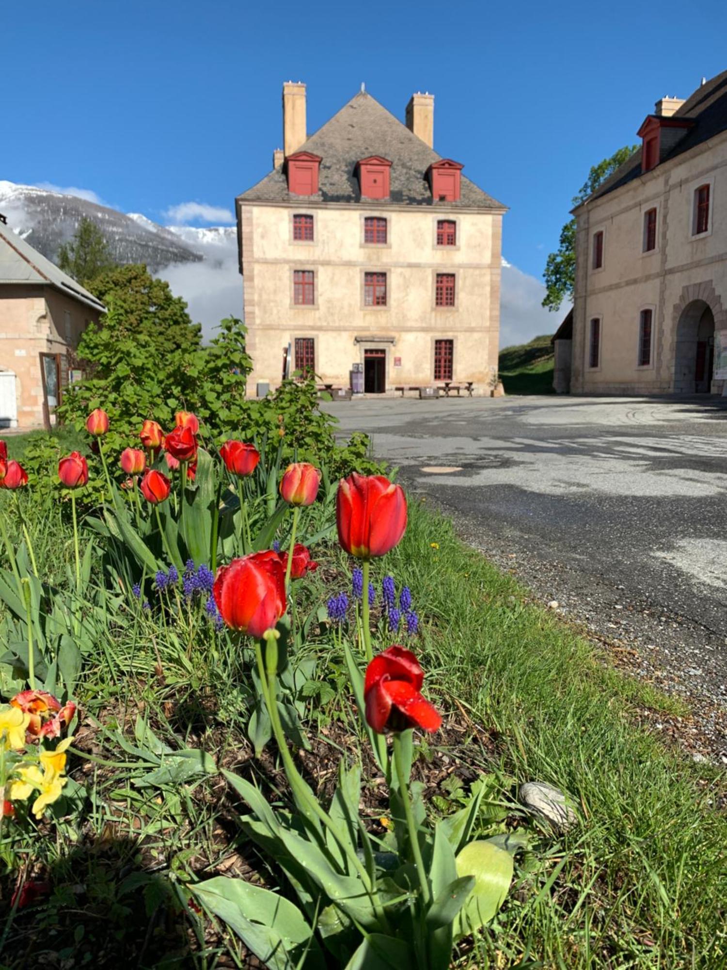 Le Pavillon Des Officiers Aparthotel Mont-Dauphin Exterior photo